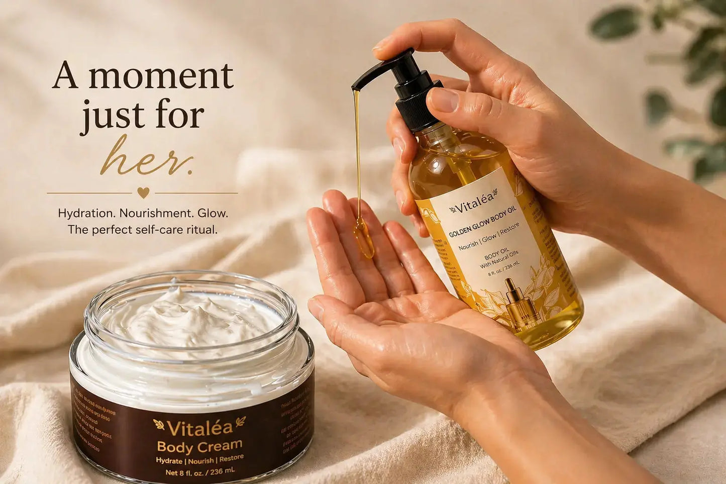 VITALÉA Mother’s Day Self-Care Duo SharolNaturals